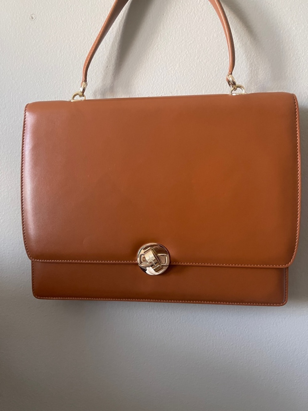 New Georgio Armani Italian leather Shoulder Bag